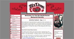 Desktop Screenshot of bixsociety.org